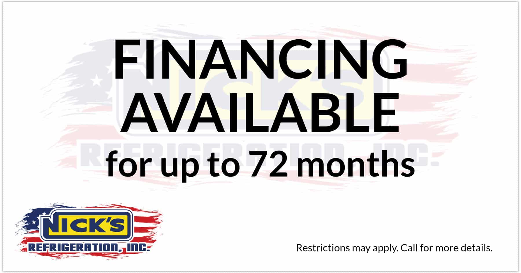 Financing Available